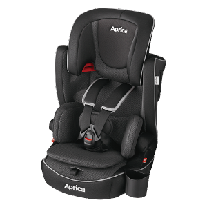 【贈送精美禮物】Aprica AirGroove Premiumt 成長型安全座椅 黑武士BK
