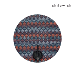 美國Chilewich Kite 圓餐墊38cm-寶石(Moonlight)