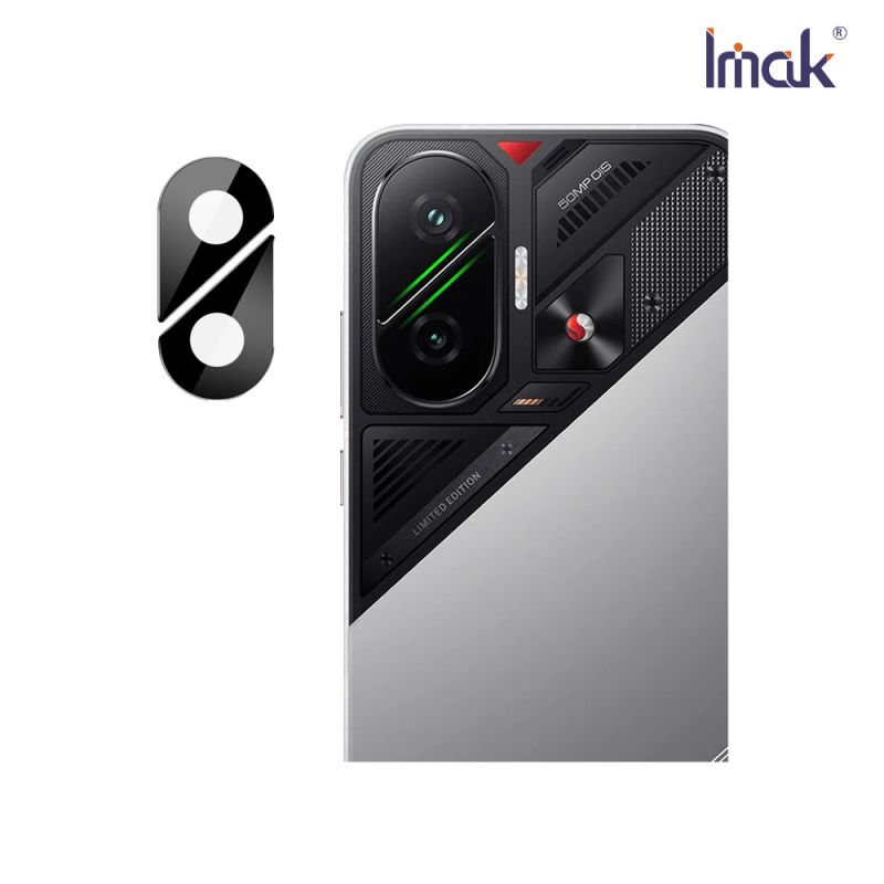 Imak 艾美克 POCO F7 5G 鏡頭玻璃貼(一體式)(曜黑版) 奈米吸附 鏡頭貼 鏡頭保護貼 鏡頭膜