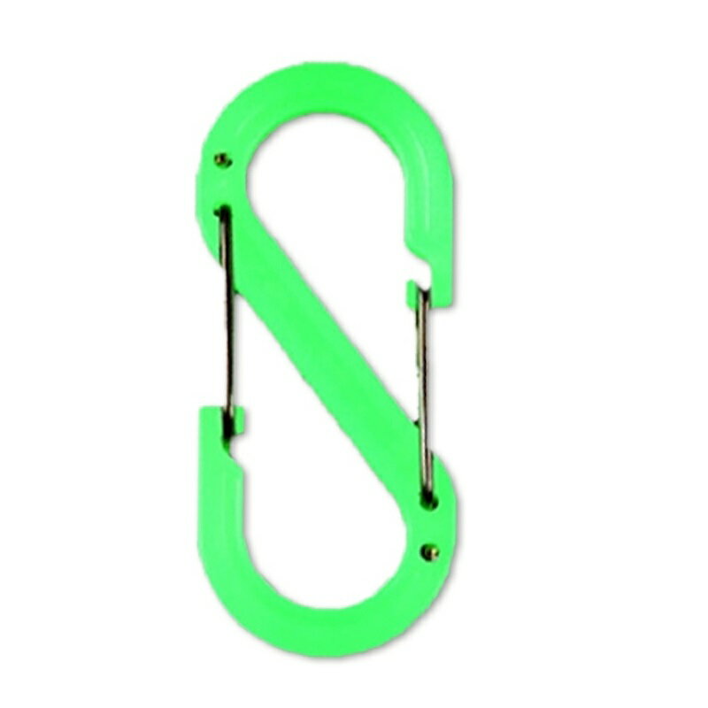 Ouroboros 夜光S型扣/S扣(綠光)/夜光登山扣/S字扣/S掛扣/S鉤