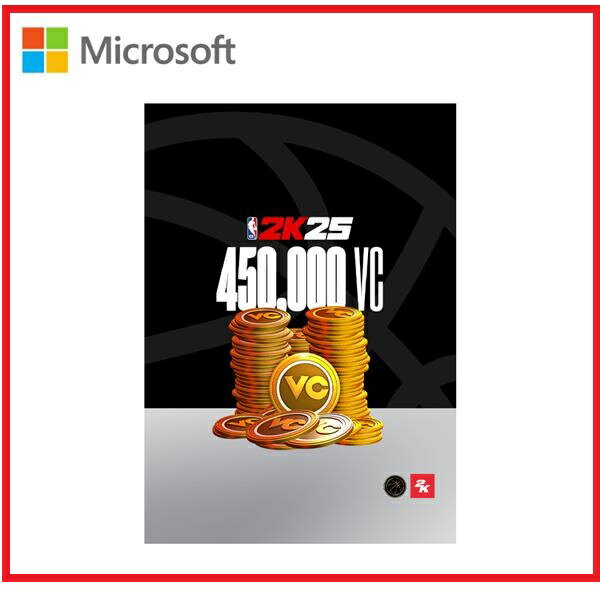 Microsoft 微軟 NBA 2K25 450,000 VC包 下載版  7F6-00859