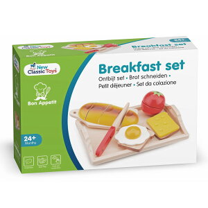 《荷蘭 New Classic Toys》木製廚具 -法式早餐切切樂 東喬精品百貨