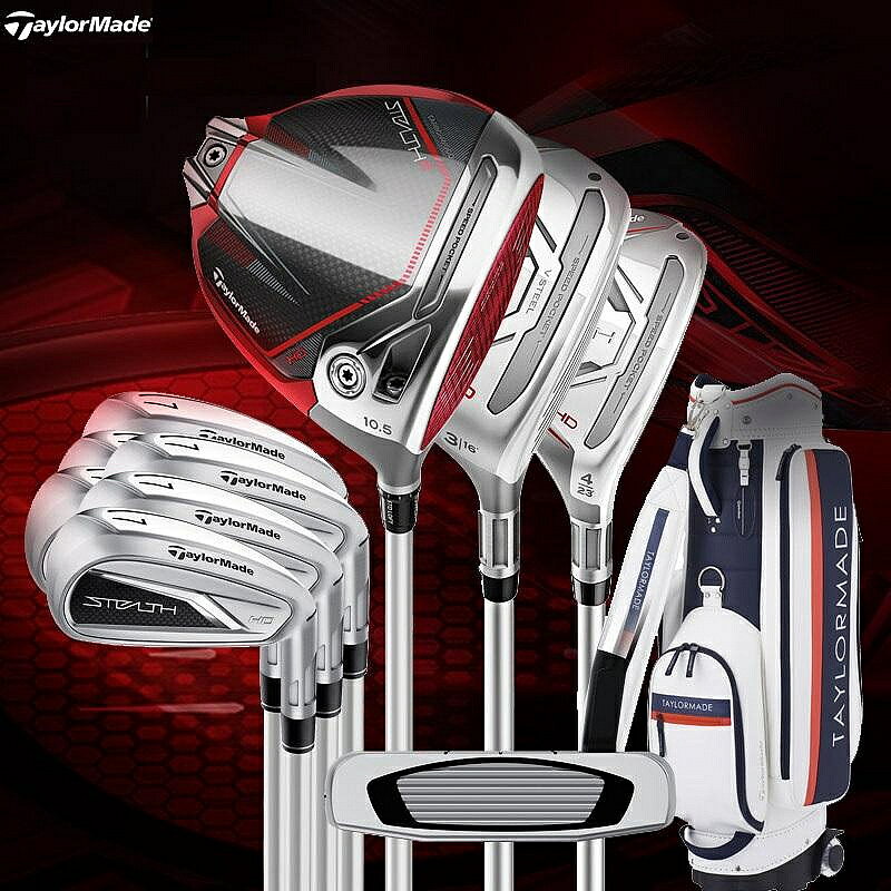 高爾夫球桿 Taylormade泰勒梅高爾夫球桿STEALTH全套男士暗影2高容錯23新款