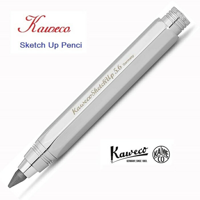 KAWECO Sketch Up Classic黃銅包霧鉻素描用自動鉛筆*5.6mm