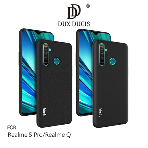 Imak Realme 5 Pro/Realme Q 創意支架牛仔軟套