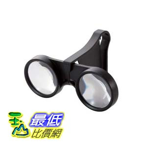 [106東京直購] ELECOM 攜帶式虛擬實境眼鏡 P-VRG06BK 黑 VR 智慧型手機專用