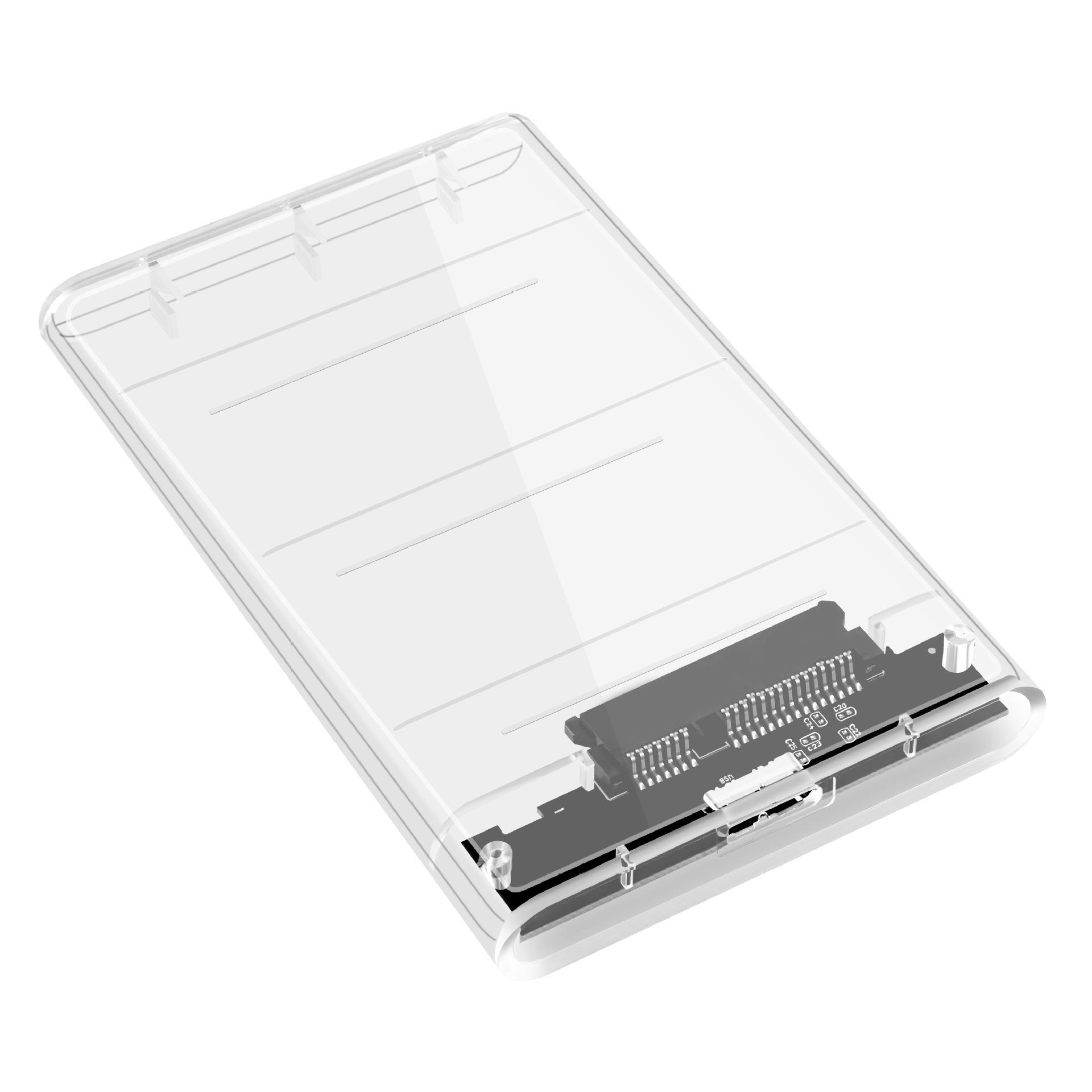 USB3.0硬碟殼子2.5寸SATA串列埠機械HDD筆記本外接金屬移動硬碟盒