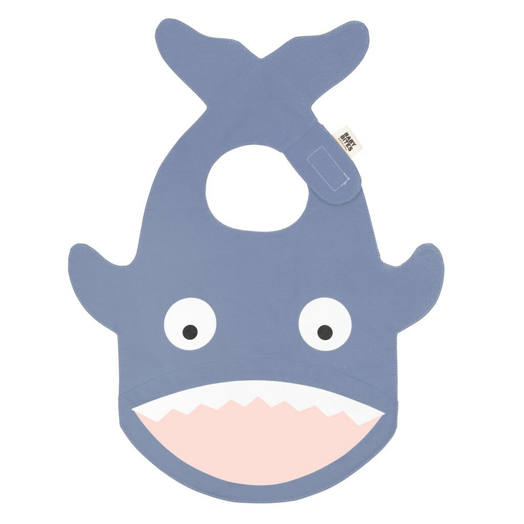 西班牙鯊魚咬一口【BabyBites台灣總代理】 嬰幼兒鯊魚口水巾圍兜