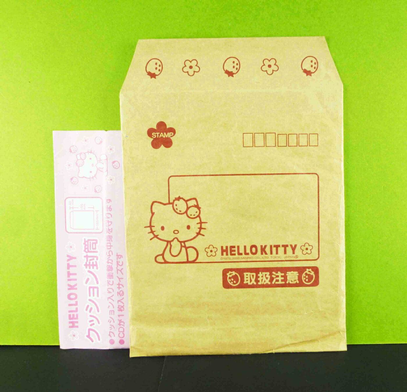 【震撼精品百貨】Hello Kitty 凱蒂貓 造型紙袋-草莓 震撼日式精品百貨