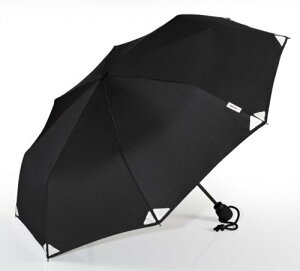 【【蘋果戶外】】EuroSCHIRM【自動傘】黑反光 公司貨保固 Light Trek Automatic 晴雨傘抗UV