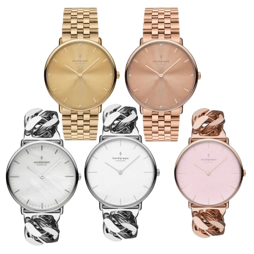 送禮首選★Nordgreen 鋼腕錶28mm 多款任選【全館優惠★APP下單天天點數10倍送】線上購買享_實體門市同步服務