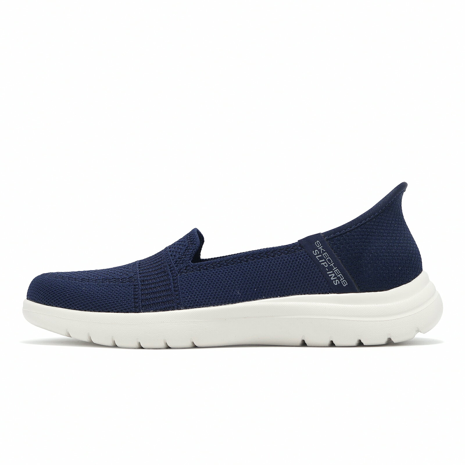 Skechers 休閒鞋 On-The-Go Flex-Camellia Slip-Ins 女鞋 藍白 套入式 樂福鞋 138181NVY