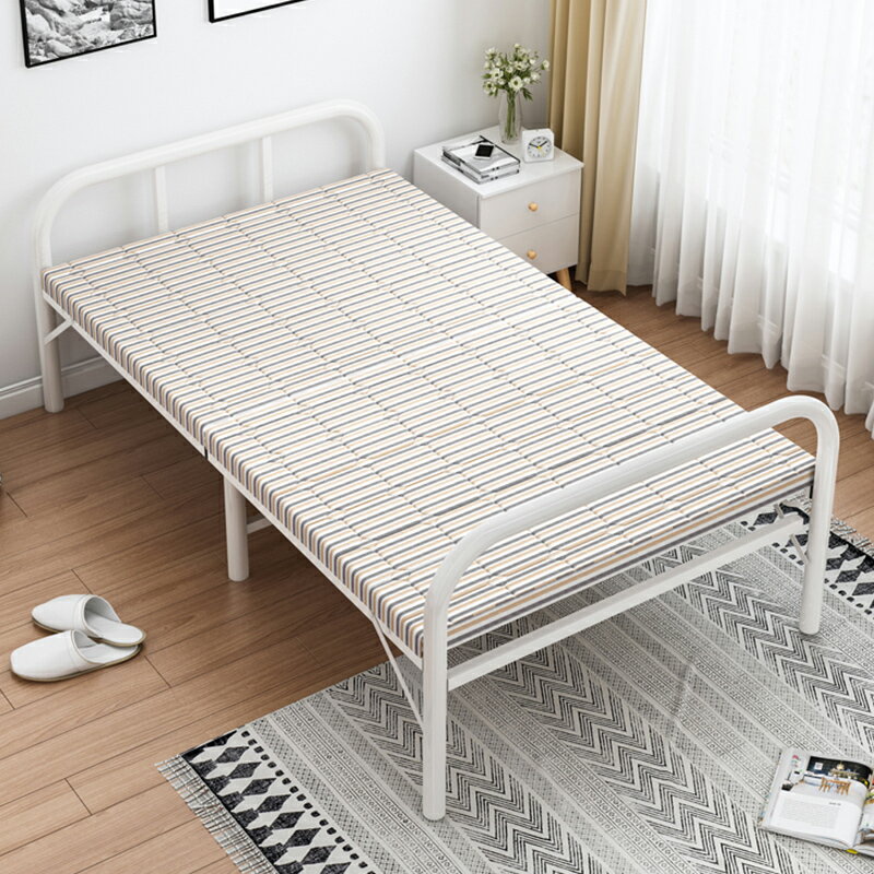 簡易折疊床單人床辦公室午睡神器雙人便攜1.2米家用午休硬板床