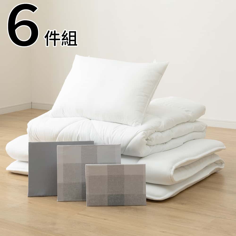 寢具六件組 CK/GY S2501 NITORI宜得利家居