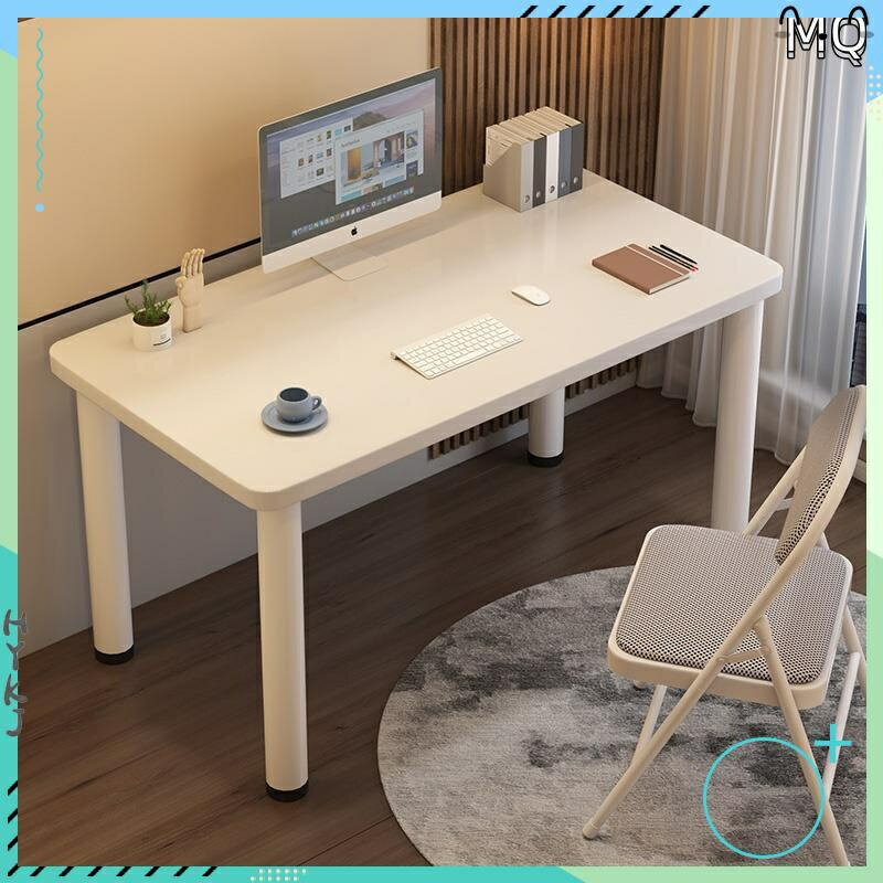 美雅閣|全新 電腦桌臺式家用桌子簡易出租屋床邊桌學生寫字臥室書桌簡約小戶型