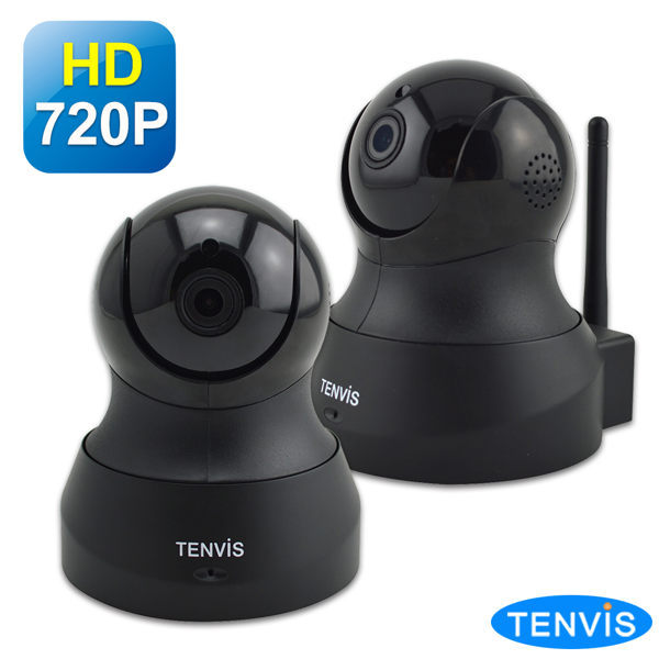 TENVIS TH-661 HD無線網路攝影機 / (黑色兩入組)