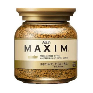 【粿女兒商行】 現貨 日本AGF MAXIM 黃金咖啡 80g 玻璃罐裝 即溶咖啡