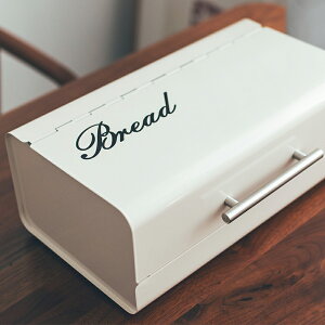 半宅北歐風復古鐵藝面包盒零食咖啡器具化妝品桌面防塵儲物收納箱