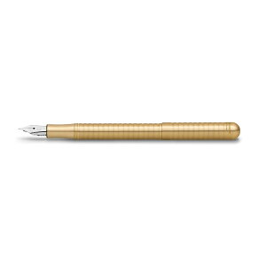 預購商品 德國 KAWECO LILIPUT 系列鋼筆 0.7mm 黃銅波浪 F尖 4250278610043 /支