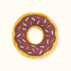 【限時↘滿3888折150】【SofyDOG】ZippyPaws 美味啾關係-巧克力甜甜圈 有聲玩具