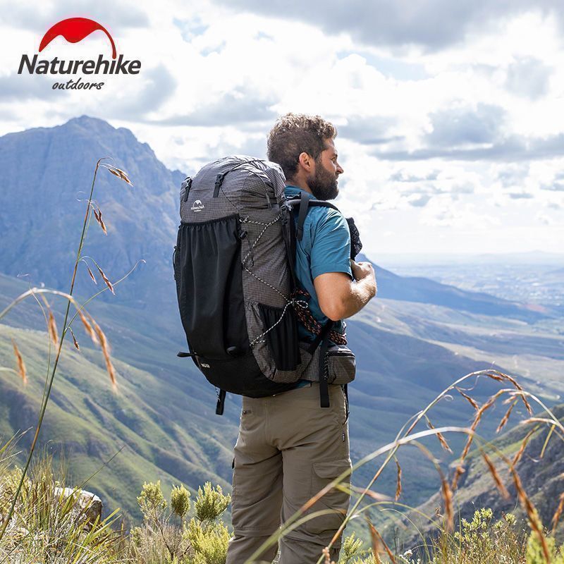 Naturehike挪客戶外登山包大容量男旅行徒步露營雙肩背包輕量登山
