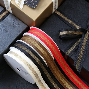緞帶蛋糕烘焙裝飾綁帶螺紋帶手工diy材料絲帶禮物禮盒包裝彩帶