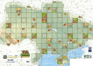 卡卡頌地圖擴充 烏克蘭 繁體中文版 高雄龐奇桌遊 正版桌遊專賣 新天鵝堡