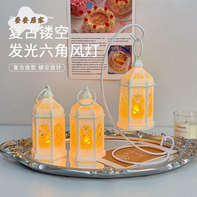 跨境爆款復古 led電子蠟燭燈 創意 發光小夜燈 節日派對氛圍燈 小擺件[PP0505062]