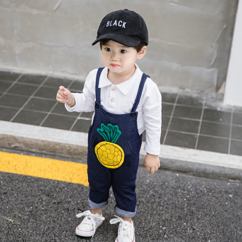 男童秋裝套裝新款男寶寶0一1-3歲春季嬰兒童裝韓版小孩潮衣服 4