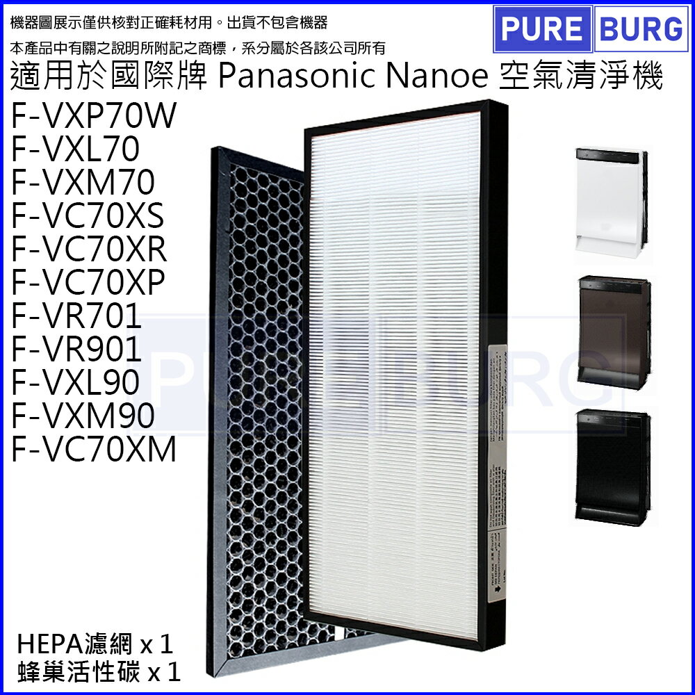 適用Panasonic國際牌F-VXP70W F-VXL70 F-VXM70 F-VR701 F-VR901 F