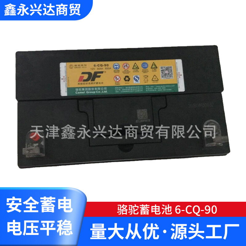 【免維護長效】駱駝蓄電池 汽車電瓶 鉛酸蓄電池 6-CQ-90 發電機電瓶 照明電瓶 啟動型電瓶 高CCA冷啟動電流 耐震抗腐蝕 原廠品質