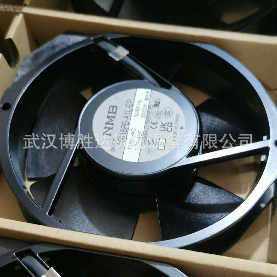 高效散熱 工業風扇 小型軸流風機 控制箱/機殼散熱15038PB-A1L-EP 替代5915PC-12T-B30 NMB機柜散熱風扇 115V 17238