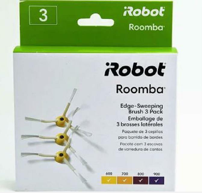 [保證iRobot原廠] (含螺絲) 三角邊刷3支 Roomba 900 800 980 880 885 805 870