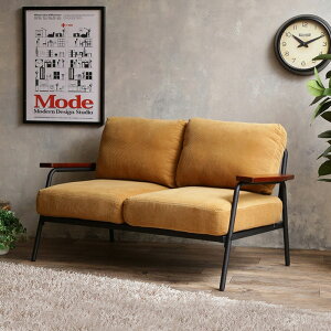 【可開發票】日式復古loft工業風鐵藝雙人沙發小戶型美式網紅咖啡廳沙發椅子