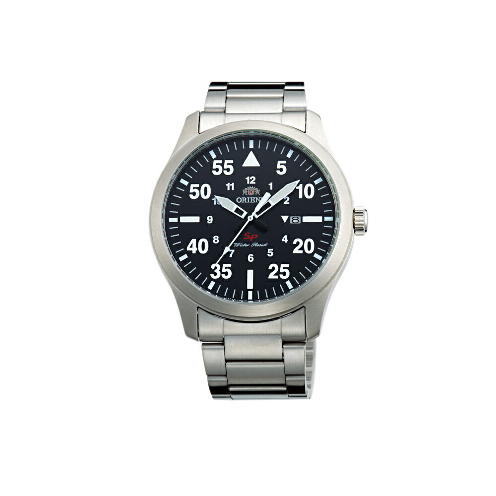 送禮首選★ORIENT 東方錶 飛行運動(FUNG2001B)-黑/42mm 附提袋【全館滿額折價★APP下單點數4倍送】線上購買享 實體門市同步服務