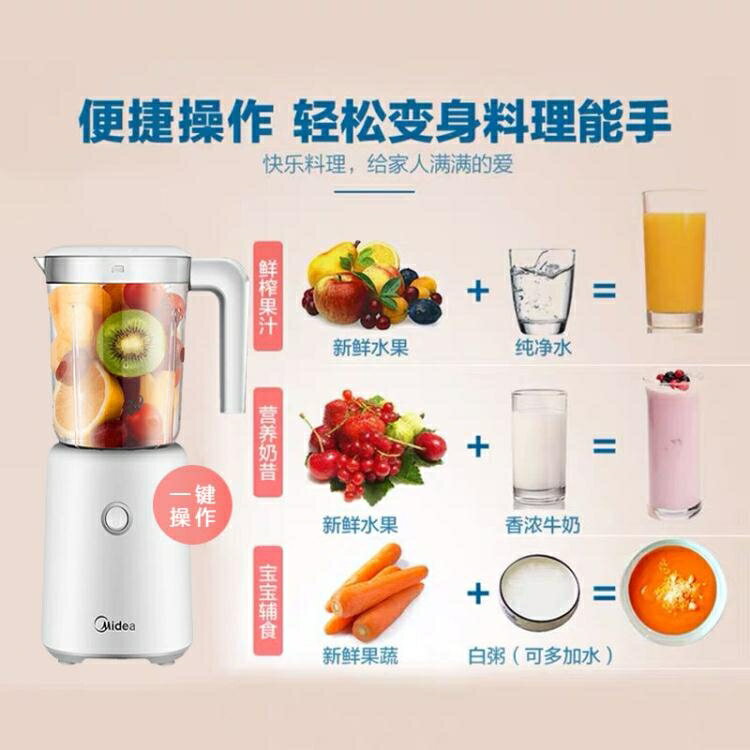 【樂天精選】多功能料理機家用榨汁機小型迷你攪拌機果汁機WBL2501B