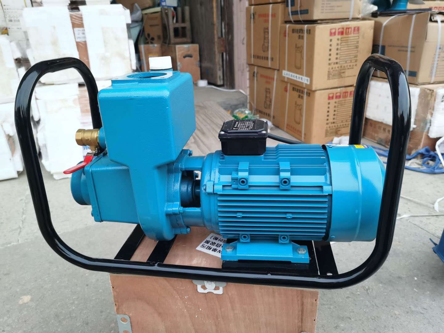 {公司貨 保固一年}220V污水泵自吸排污泵無堵塞化糞池離心式大流量高揚程家用抽水機 3