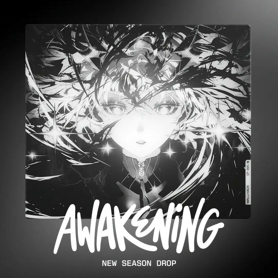 WALLHACK沃哈克SP005覺醒SORA鋼化玻璃滑鼠墊電競遊戲FPS專用超大| 全球