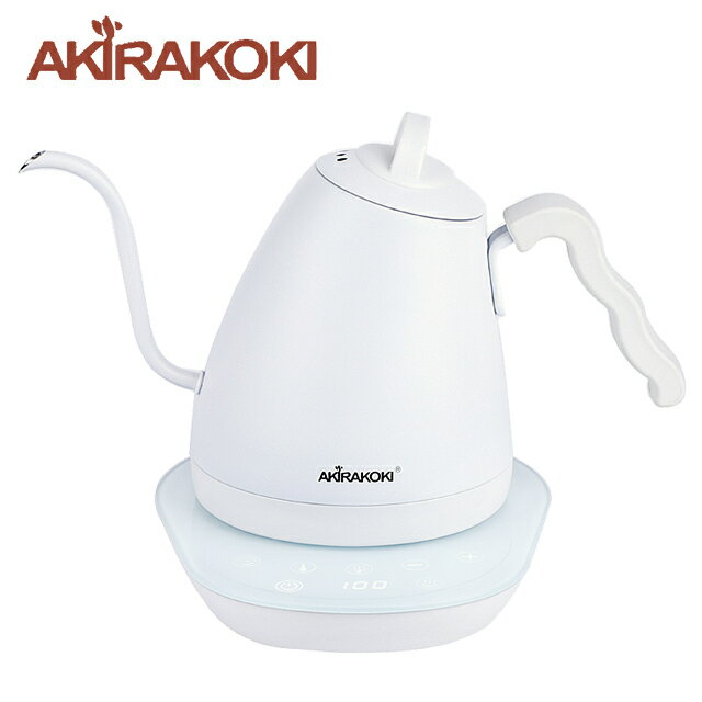 《AKIRAKOKI》溫控電熱水壺 750ml TCK-60 白色