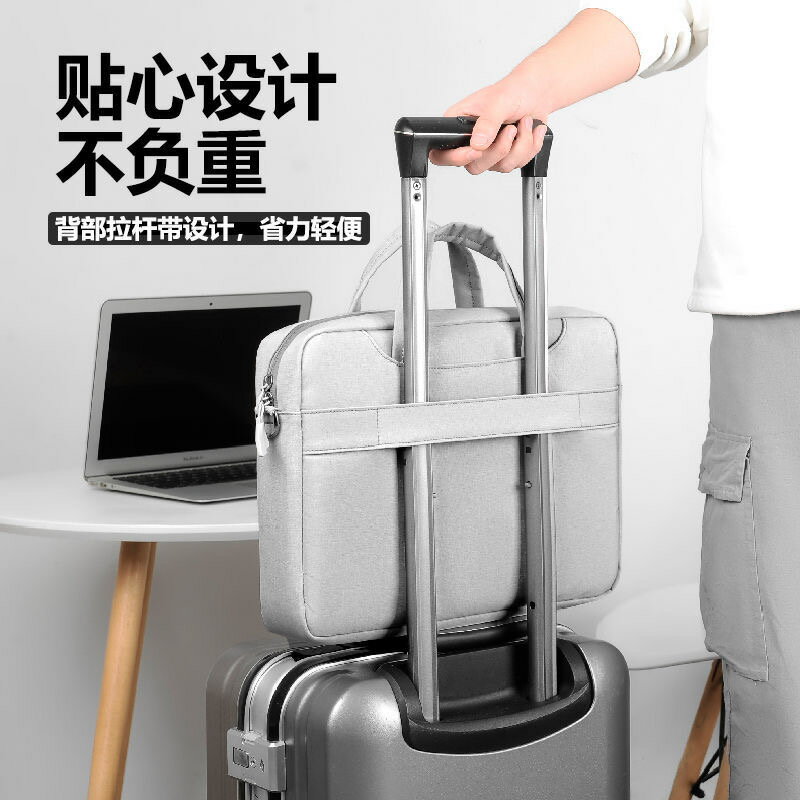 【喜挖】適用ASUS華碩天選6 Pro/5/4/3代膝上型電腦手提包Air14/16/15.6英寸17.3遊戲本Plus斜背單肩大容量收納袋防水