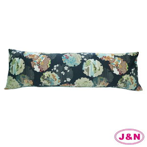 【J&N】日式和風純棉長抱枕(1入)