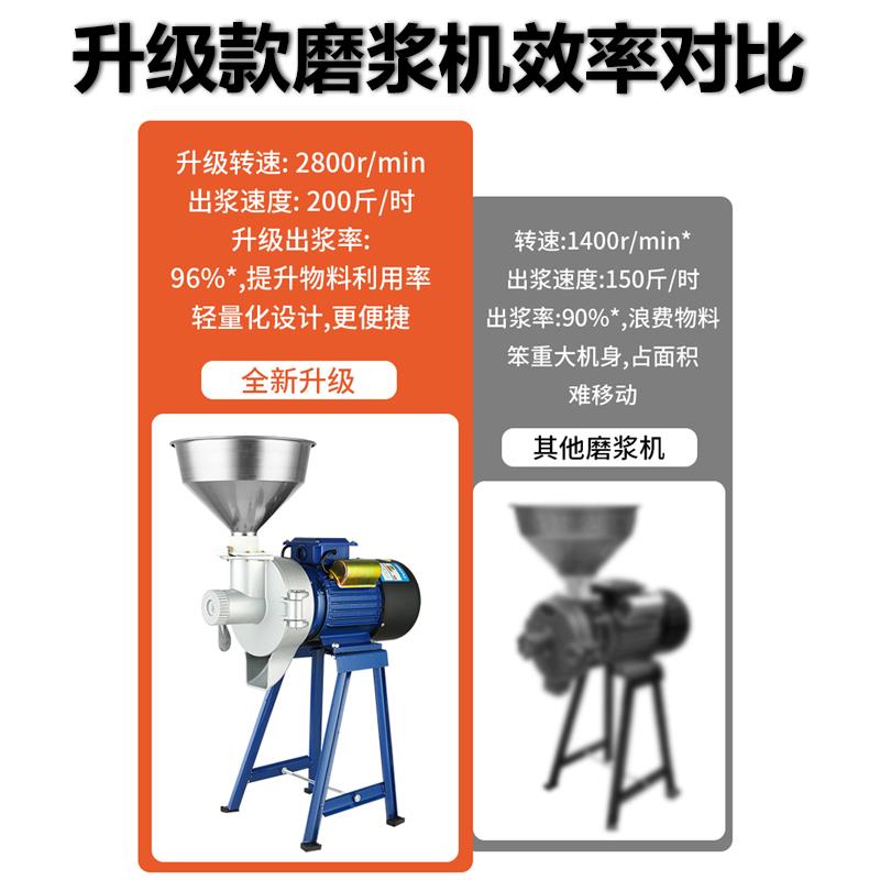 2025磨漿機商用專用磨米打漿機米漿機磨豆腐石磨全自動腸廠家直銷