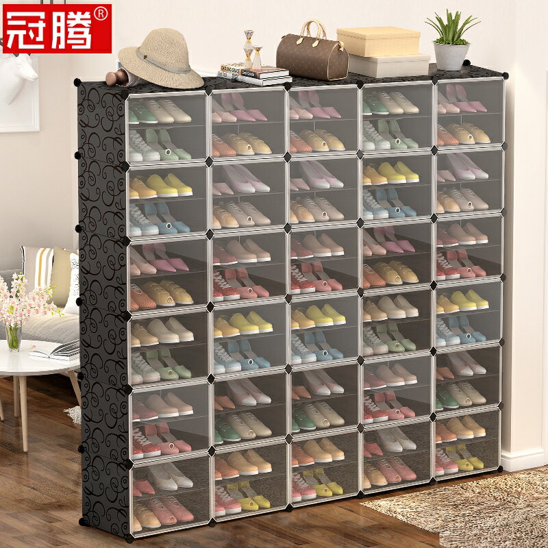 鞋柜家用大容量超大新款爆款門口經濟型收納防塵簡易鞋架多層