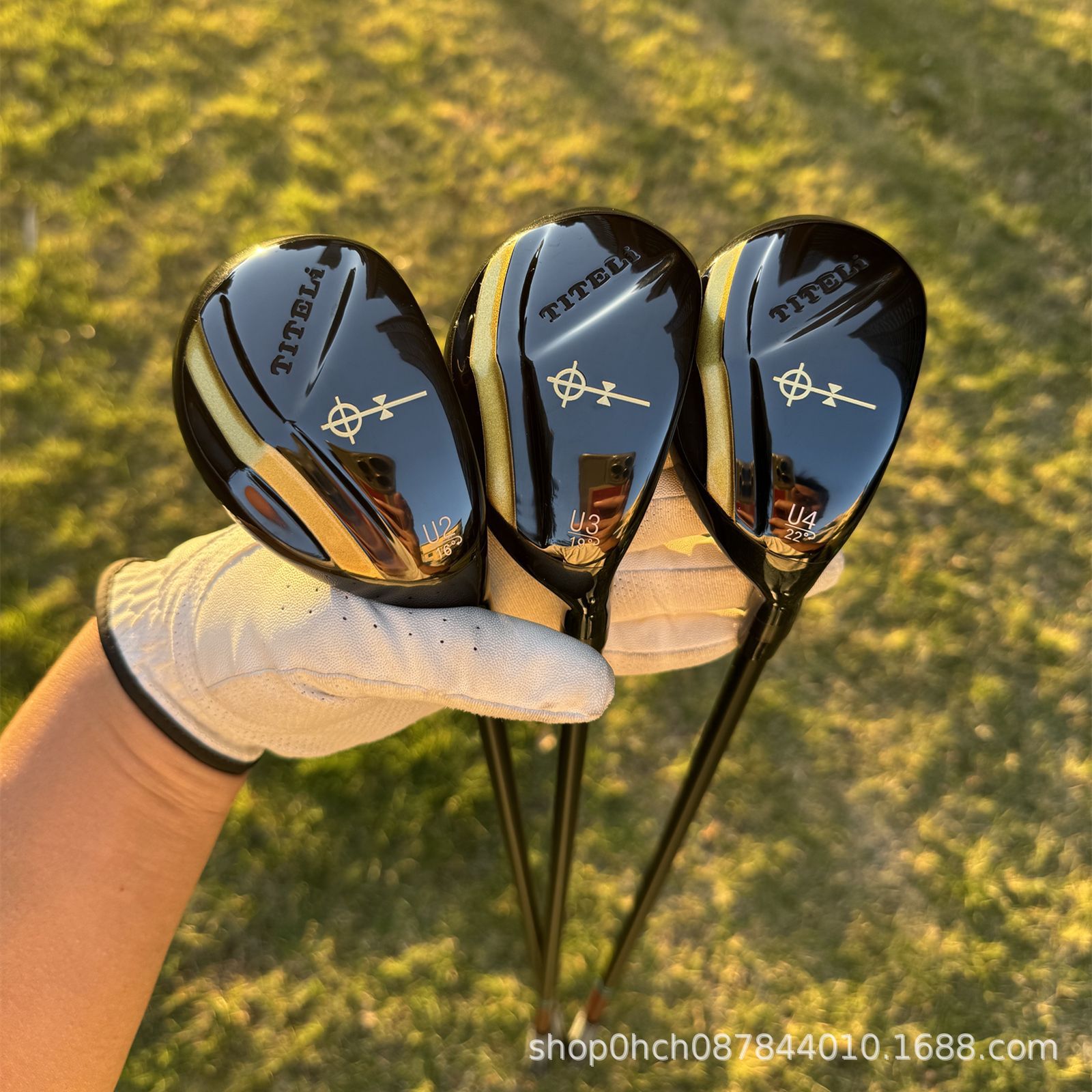Yamahero T系列高爾夫鐵木杆16 19 22度搭配SR杆身小雞腿