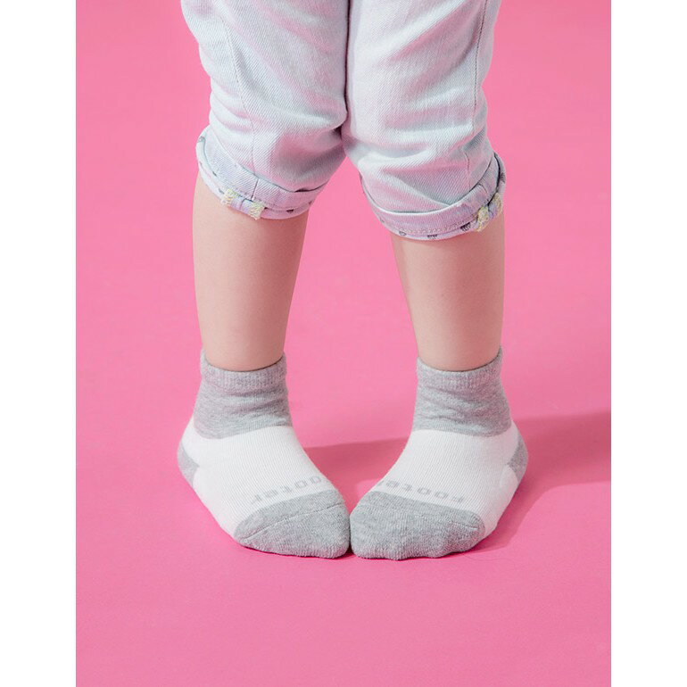 FOOTER 雙色Baby氣墊襪兒童襪 童襪 除臭襪 運動襪 襪子 (童ZH198) 1