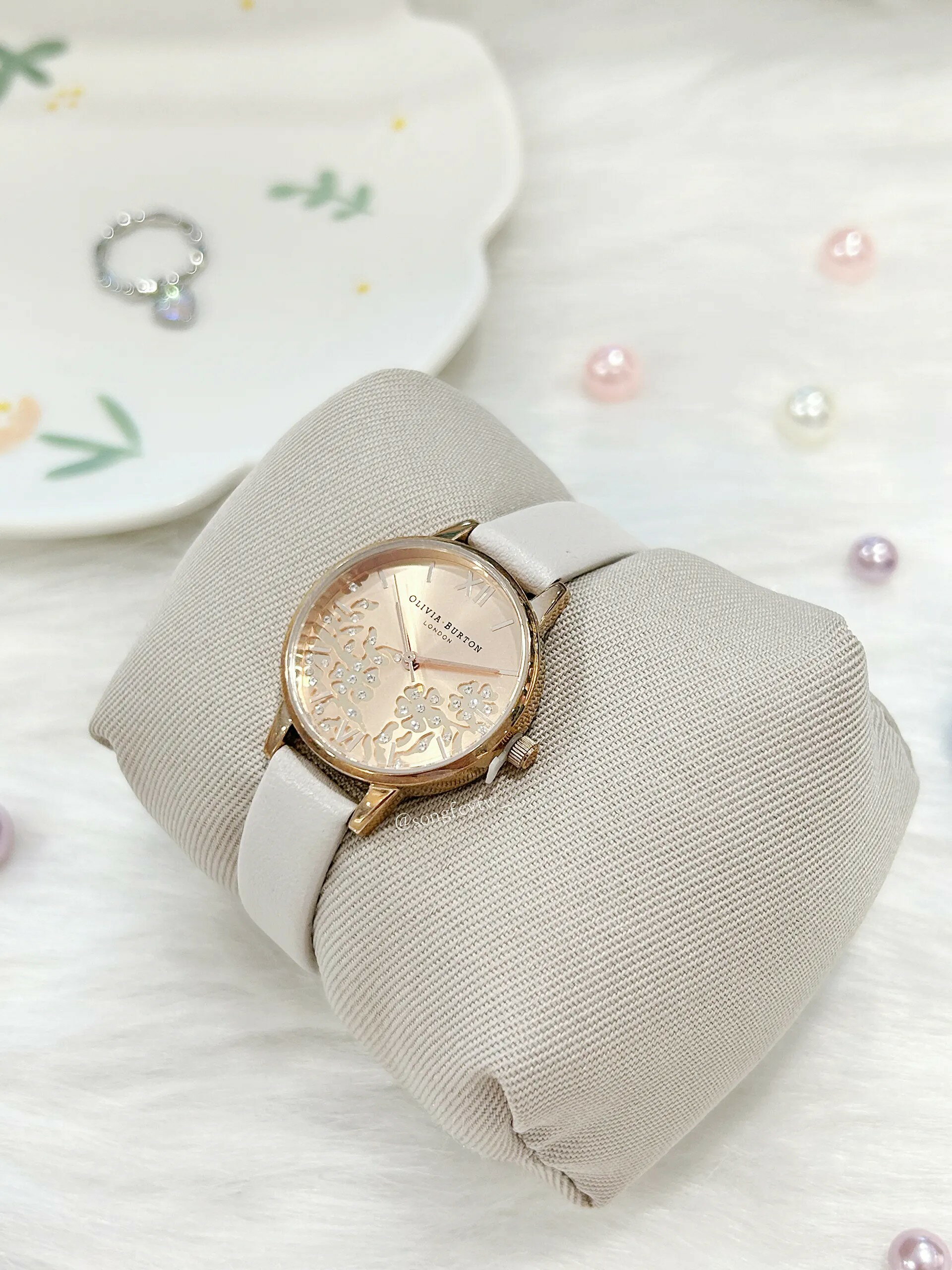 美國代購🇺🇸台灣現貨Olivia Burton 女款皮帶手錶| songfey頌霏精品| 樂天市場Rakuten