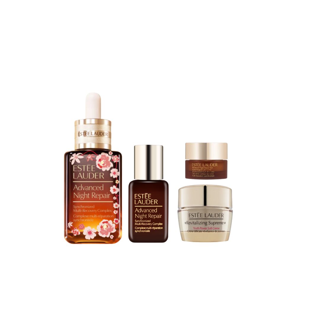 繁花女神特惠組【ESTEE LAUDER】 雅詩蘭黛 特潤超導全方位修護露  50ml 小棕蛇年限定版 繁花似錦｜女皇盛典 女王節專屬優惠 1
