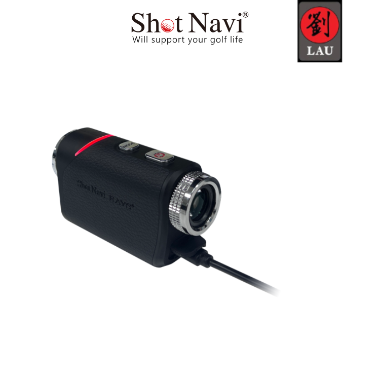 【日本品牌專業高爾夫雷射測距儀】Shot Navi RAYS+ 高爾夫雷射測距儀(黑) 2