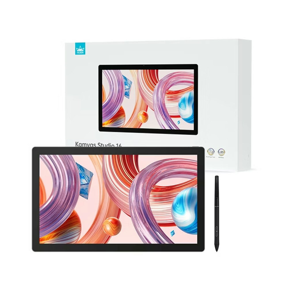 HUION 繪王 KAMVAS Studio 16 繪圖電腦( i7 / 16GB/ 512G SSD / 藍芽5.0 / Wi-Fi 6 ) /台 KS1601｜領券最高折$220