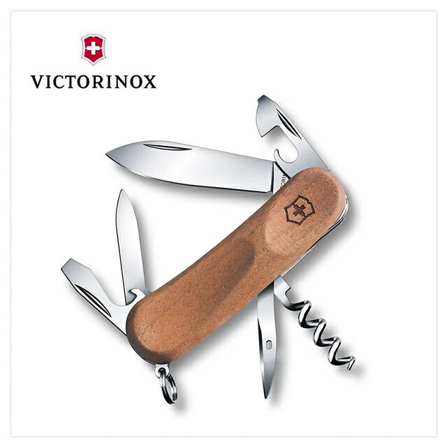 VICTORINOX 瑞士維氏 瑞士刀 Evolution Wood 10 11用/85mm/原木 2.3801.63